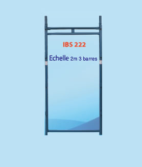 Echelle 2m 3 barres: IBS 222