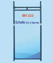 Echelle 2m 3 barres: IBS 222