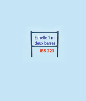 Echelle 1m 2 barres: IBS 223