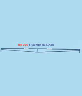 Lisse fixe2.90m: IBS 225