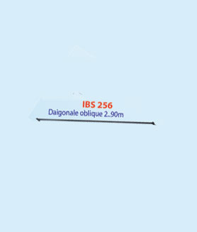 Diagonale oblique 2.90m: IBS 256