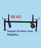 Support de deux Roues Rglables: IBS 402