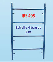 Echelle 4 barres 2m: IBS405