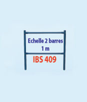 Echelle 2 barres 1m: IBS 409