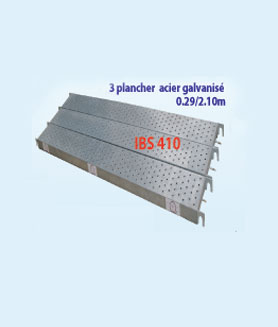 Plancher acier galvanis