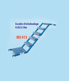 Escalier d'chafaudage: IBS 413